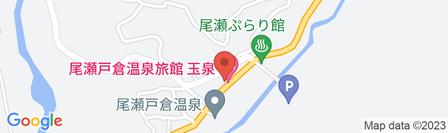 尾瀬戸倉温泉 旅館 玉泉の地図