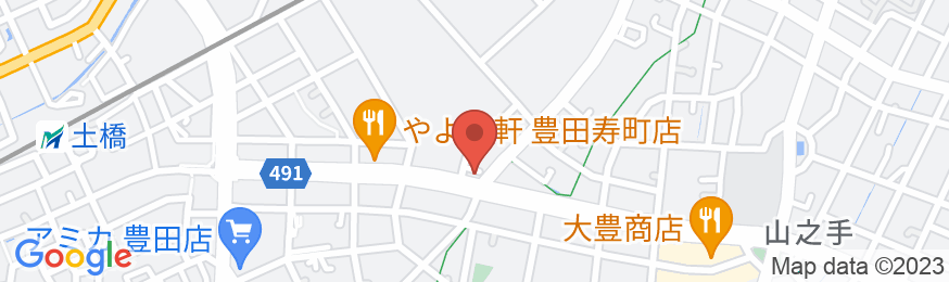 豊田ビラージの地図