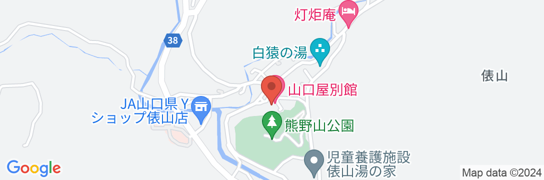 山口屋別館の地図