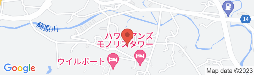 いわき湯本温泉 ときわの宿 浜とくの地図