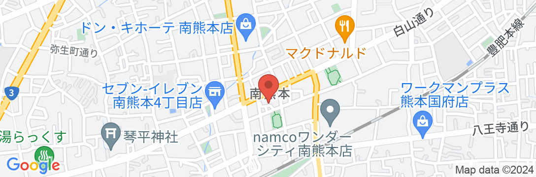 ホテル 八王寺荘の地図