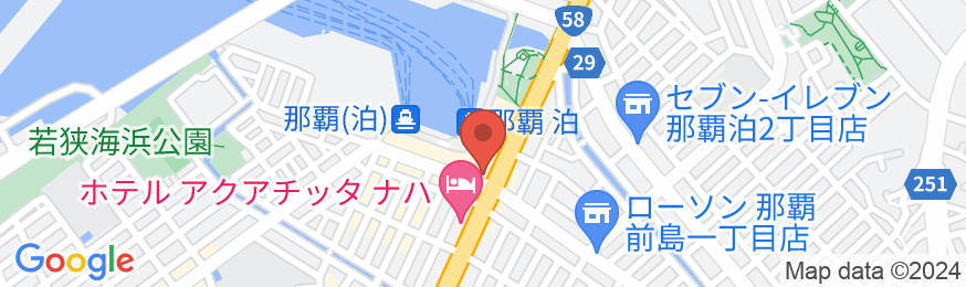 スマイルホテル沖縄那覇の地図