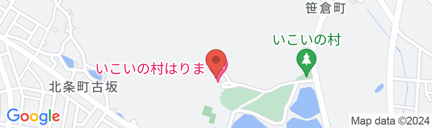 いこいの村 はりまの地図