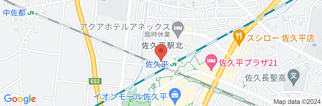 東横INN佐久平駅浅間口の地図