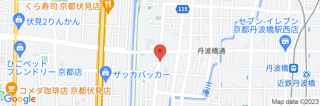 旅館 寿々喜荘の地図