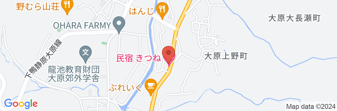 民宿 きつね(喜津祢)の地図