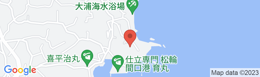 民宿松林館の地図