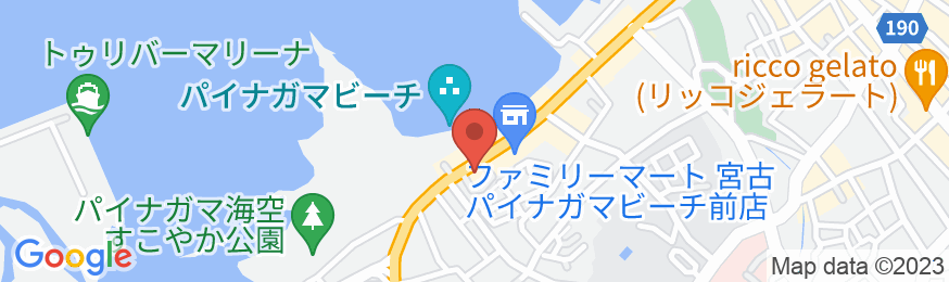 ホテルサザンコースト 宮古島 <宮古島>の地図