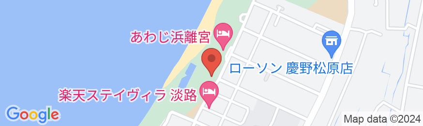 サンセットビューホテル けひの海〜うずしお温泉〜 <淡路島>の地図