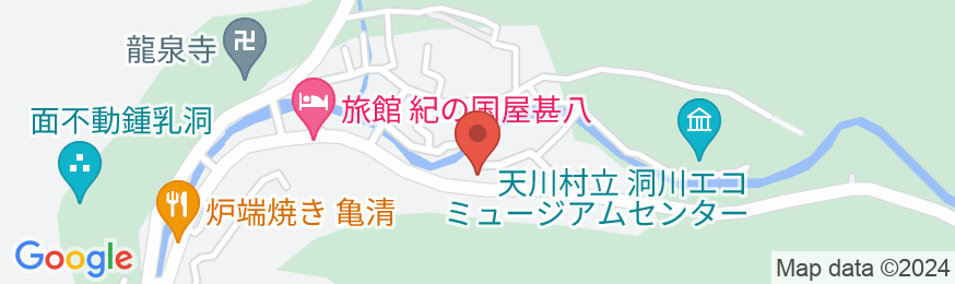 翠嶺館の地図