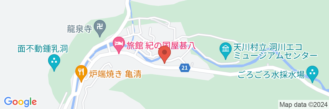 翠嶺館の地図