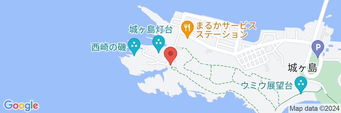 民宿･お食事処 城ヶ島港屋の地図