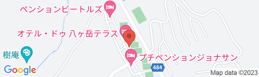 ペンション クロワッサン<長野県>の地図