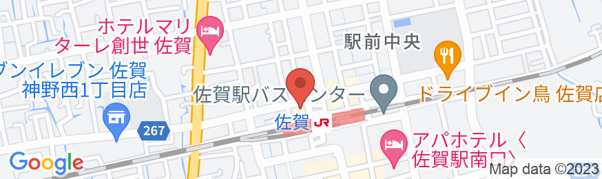 コンフォートホテル佐賀の地図