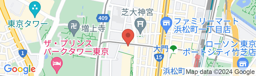 リッチモンドホテル東京芝の地図