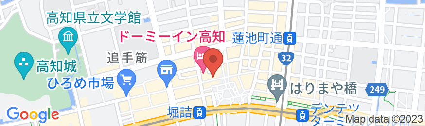 リッチモンドホテル高知の地図