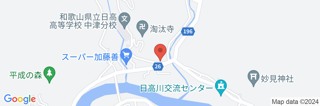 曽我乃家旅館の地図