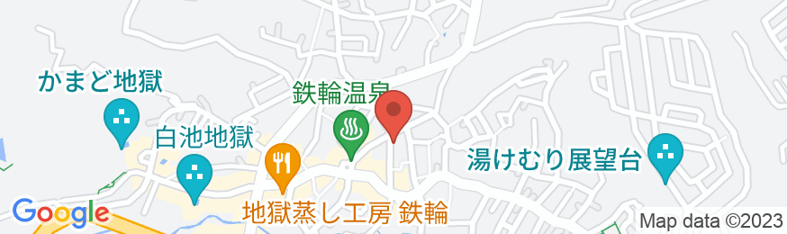 別府温泉 入舟荘の地図