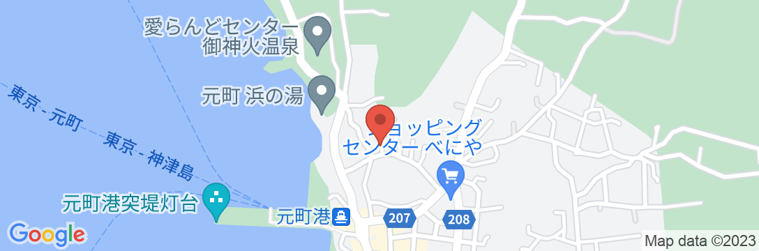 ゲストハウスオアシス別館 <大島>の地図