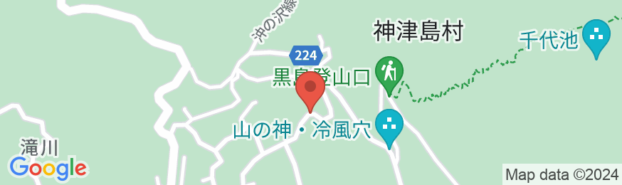旅館 秀蒼 <神津島>の地図