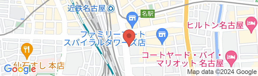 ダイワロイネットホテル名古屋駅前の地図