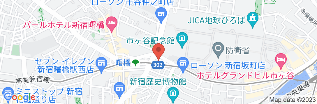 エース・イン新宿の地図