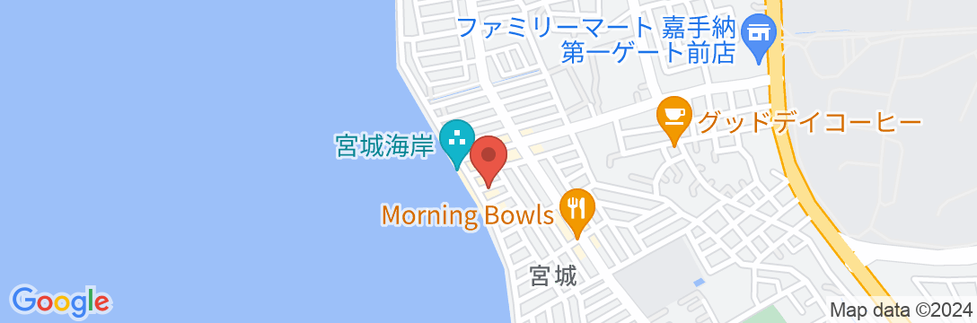 沖縄オーシャンフロントホテルの地図