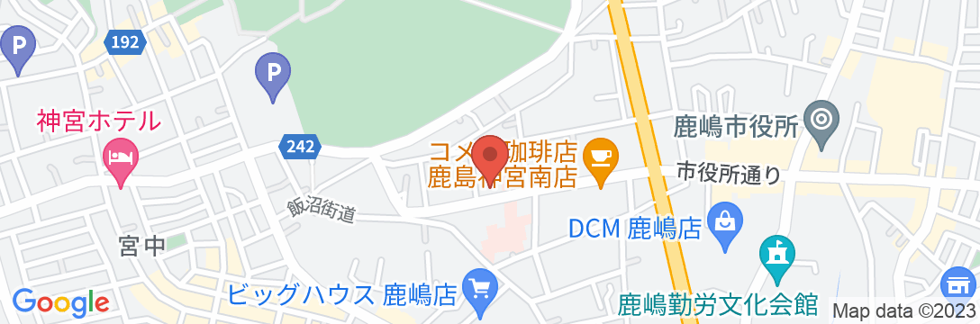 旅館 三笠山の地図