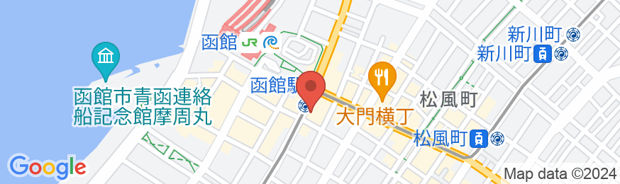 コンフォートホテル函館の地図