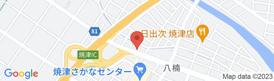 ホテルルートイン焼津インターの地図
