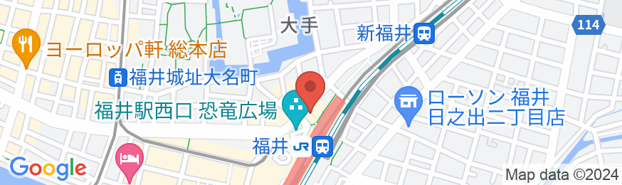 東横INN福井駅前の地図