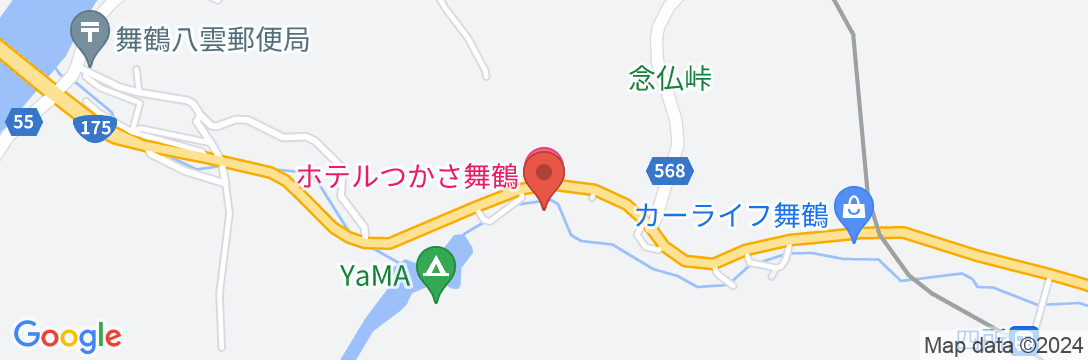 ホテルつかさ舞鶴の地図
