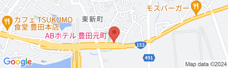 ABホテル 豊田元町の地図