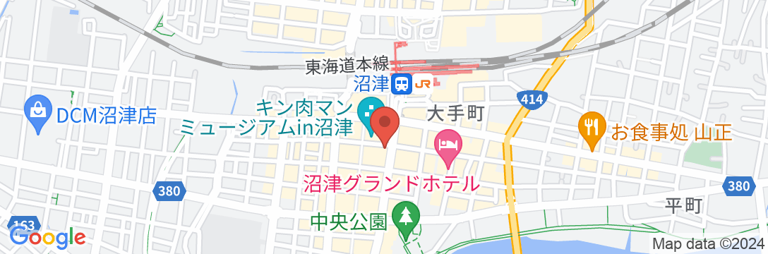 三交イン沼津駅前の地図