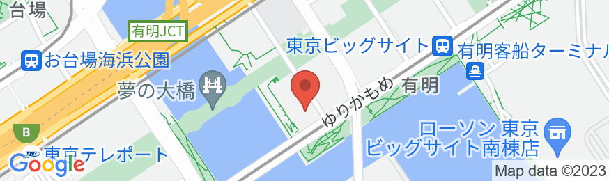 ホテルトラスティ東京ベイサイドの地図