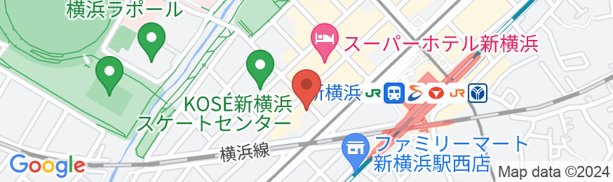 東横INN新横浜駅前本館の地図