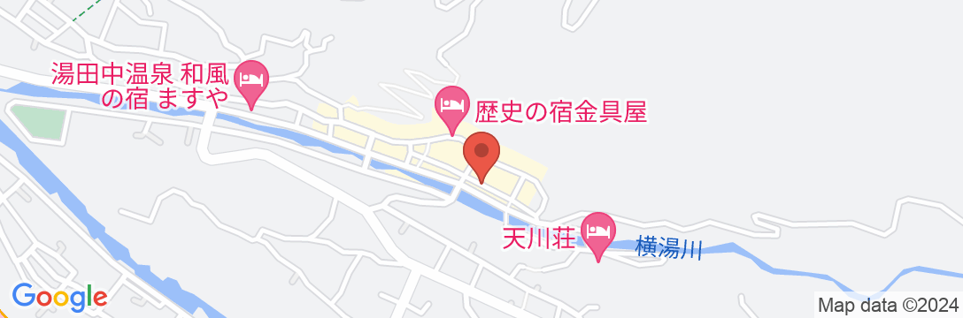 渋温泉 玉久旅館の地図