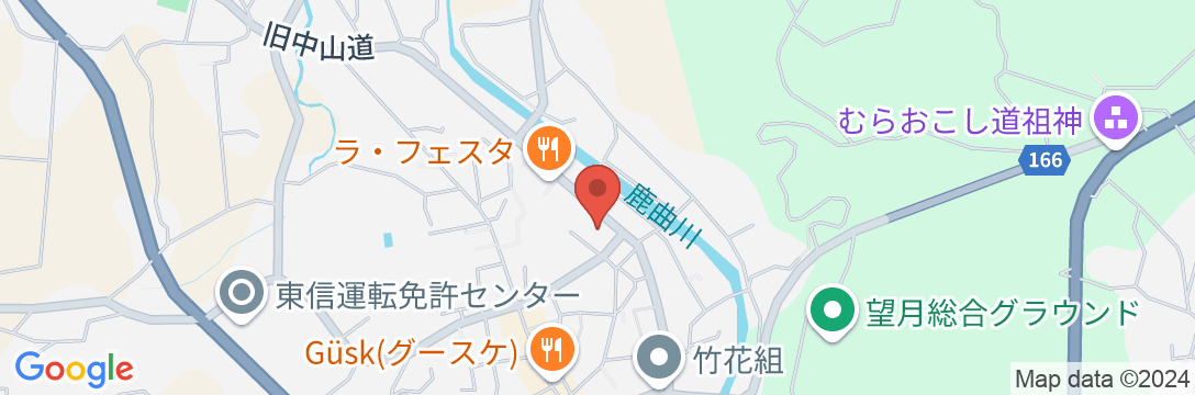 井出野屋旅館の地図