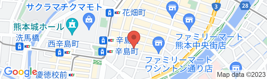 リッチモンドホテル熊本新市街の地図