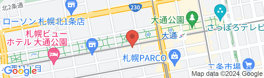 ホテルリソルトリニティ札幌の地図