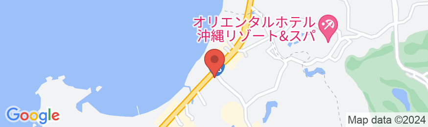 OKINAWA KARIYUSHI RESORT EXES ONNA(エグゼス恩納)の地図
