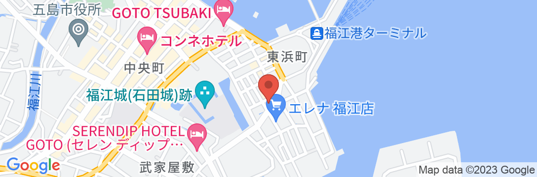 民宿かんこう <五島・福江島>の地図
