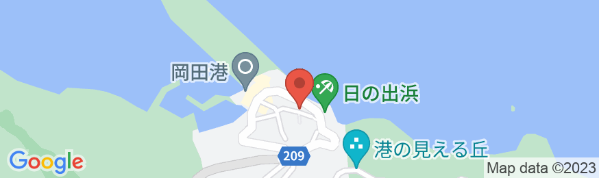 ゲストハウス舟吉 <大島>の地図