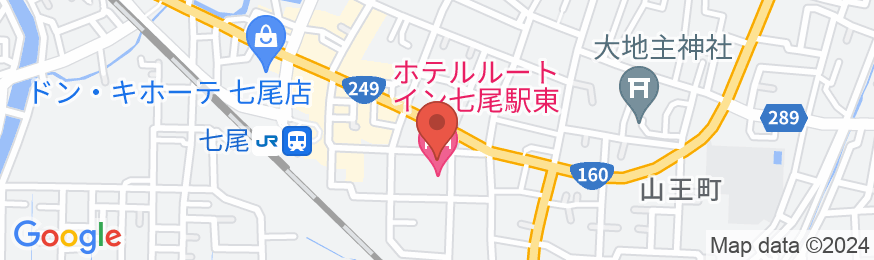 ホテルルートイン七尾駅東の地図