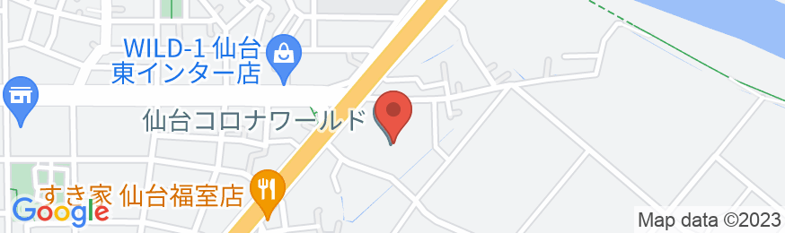 キャッスルイン仙台の地図