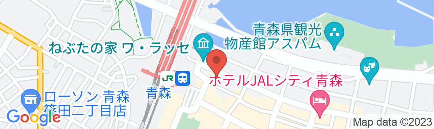 東横INN青森駅前の地図