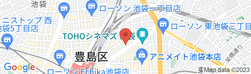 the b 池袋(ザビー いけぶくろ)の地図