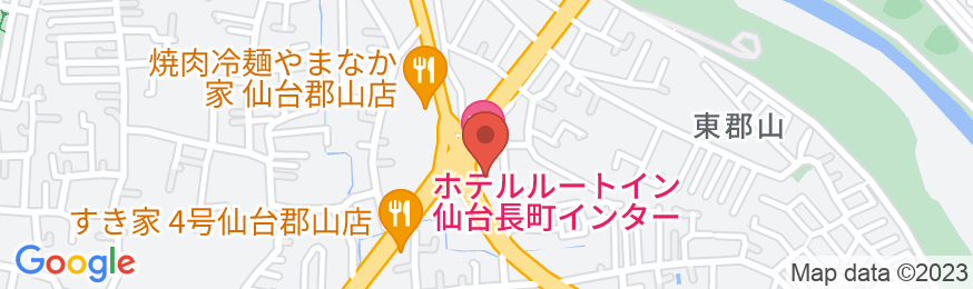 ホテルルートイン仙台長町インターの地図