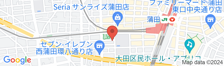 東横INN蒲田1の地図