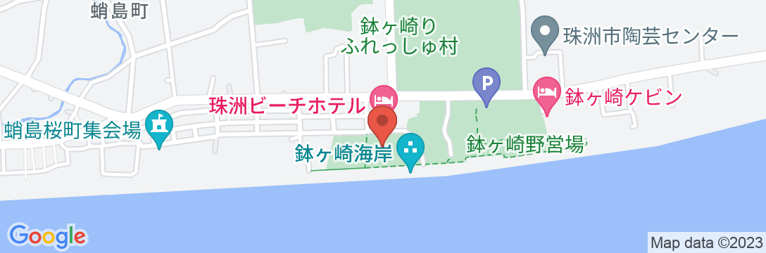 奥能登 珠洲ビーチホテルの地図